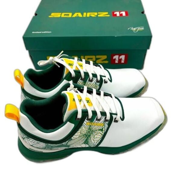 SQAIRZ Limited Edition Sir Nick Faldo Augusta 11 Men’s Golf Shoes, Size 10.5 NIB main image 7